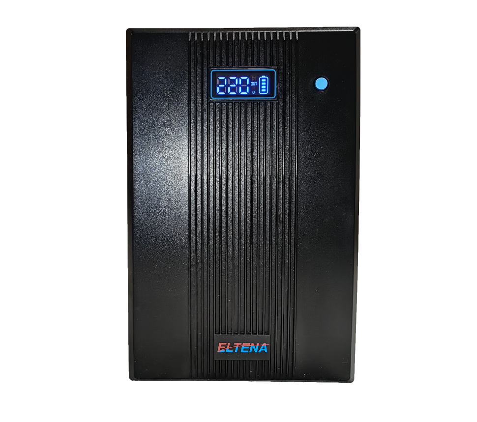 ELTENA Smart Station LX1500 (ЖК-дисплей, 900Вт, 2x9Ач,3 евророзетки,USB)