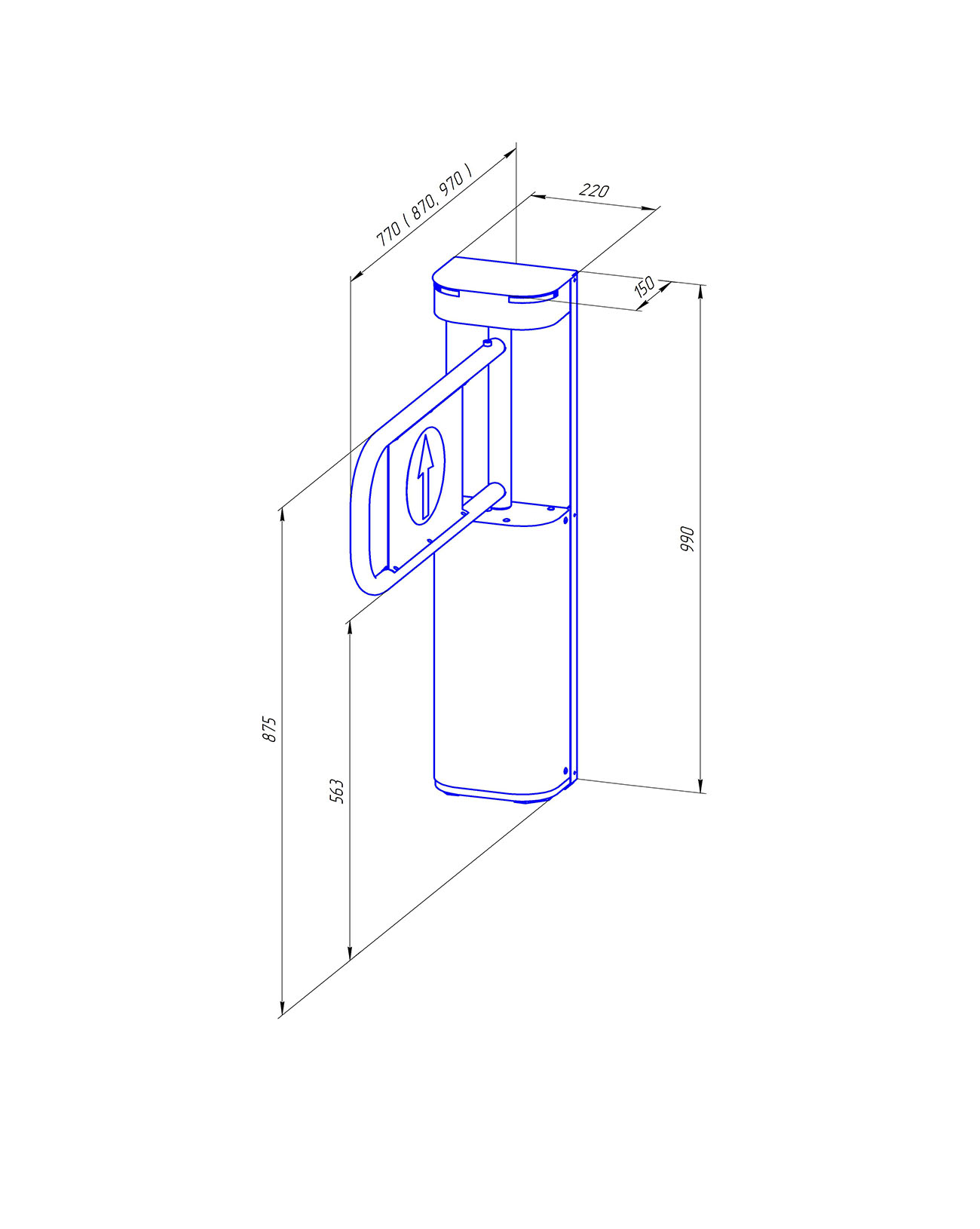 Ростов-Дон К32Д-01 Калитка (без дуги)