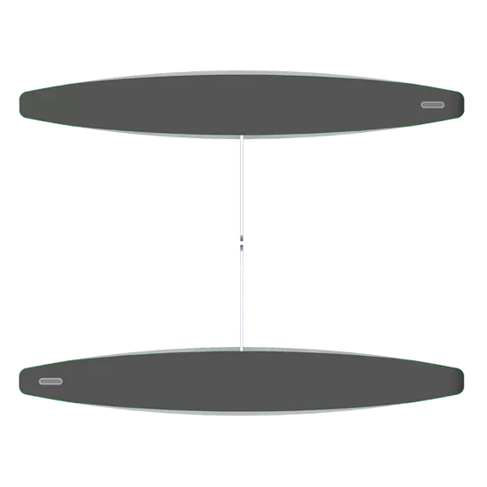 OXGARD QL-04-GCM-2R-660/900 (Mifare) Гибрид центрального модуля турникета
