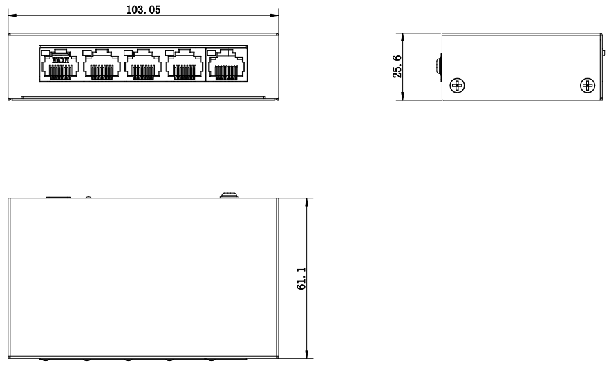 HikVision DS-3E0310P-E/M Коммутатор