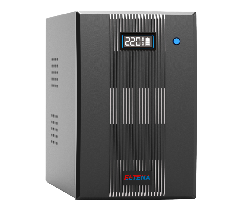 ELTENA Smart Station LX1500 (ЖК-дисплей, 900Вт, 2x9Ач,3 евророзетки,USB)