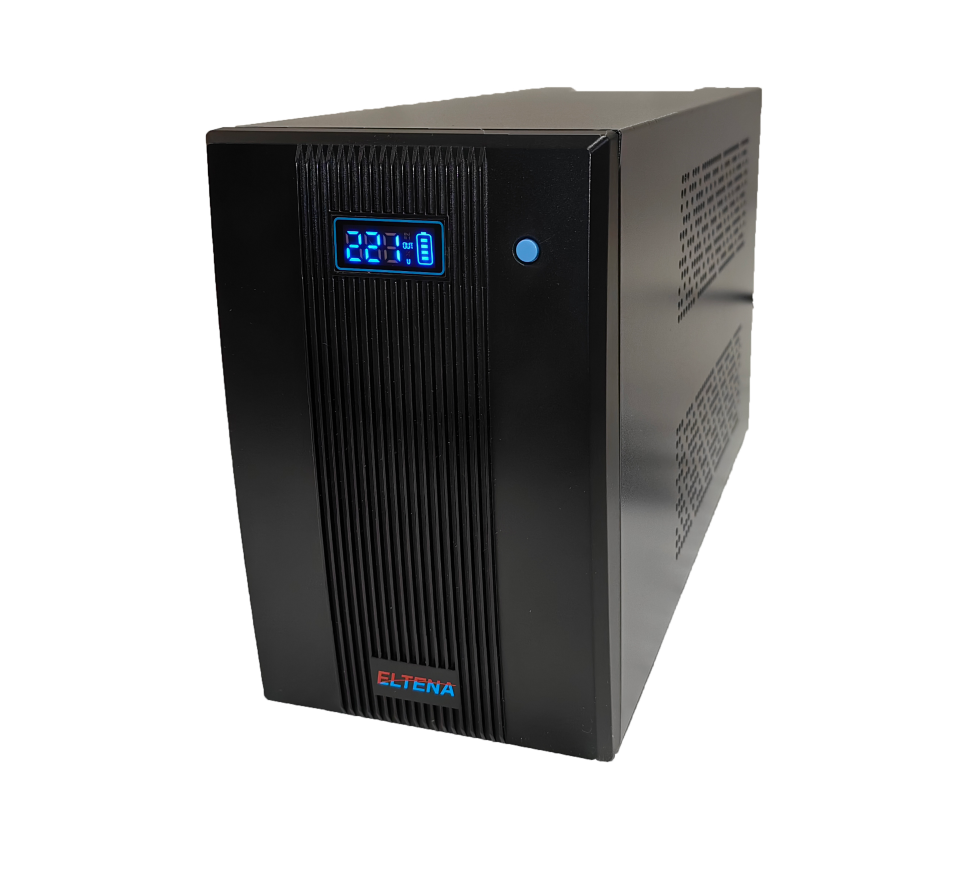 ELTENA Smart Station LX1500 (ЖК-дисплей, 900Вт, 2x9Ач,3 евророзетки,USB)