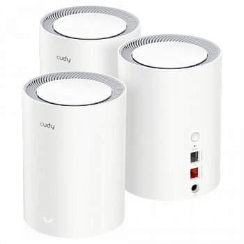 Cudy M3000(3-Pack) MESH система Wi-Fi
