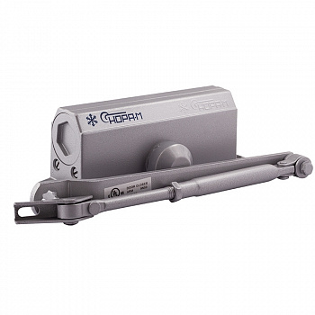 Нора-М 3S мал. Дверной доводчик (серый)