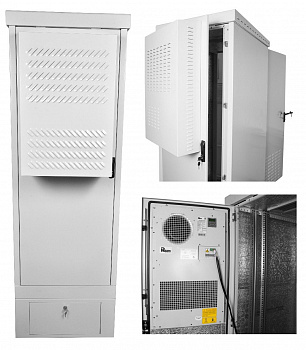 ЦМО ШТВ-1-24.7.6-К3АА-ТК Шкаф уличный всепогодный напольный укомплектованный 24U