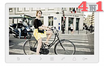 Tantos Sherlock HD SE (White) VZ Монитор видеодомофона