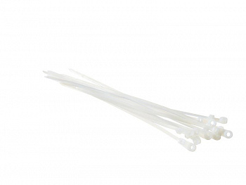 Netko Стяжка нейлоновая 200*4 / 50 шт под винт (белая)