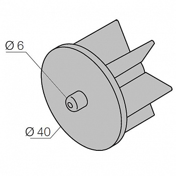 NICE 575.12040 Капсула со штифтом