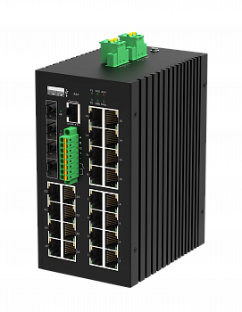 GIGALINK GL-SW-G307-24P4ST-I(BT) Управляемый промышленный L3 коммутатор