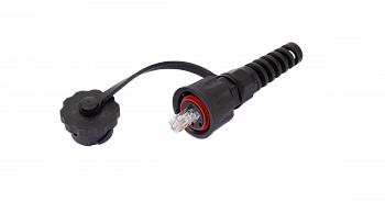 NIKOMAX NMC-RJ88RA50UE3-IS-BK Индустриальный коннектор RJ45/8P8C