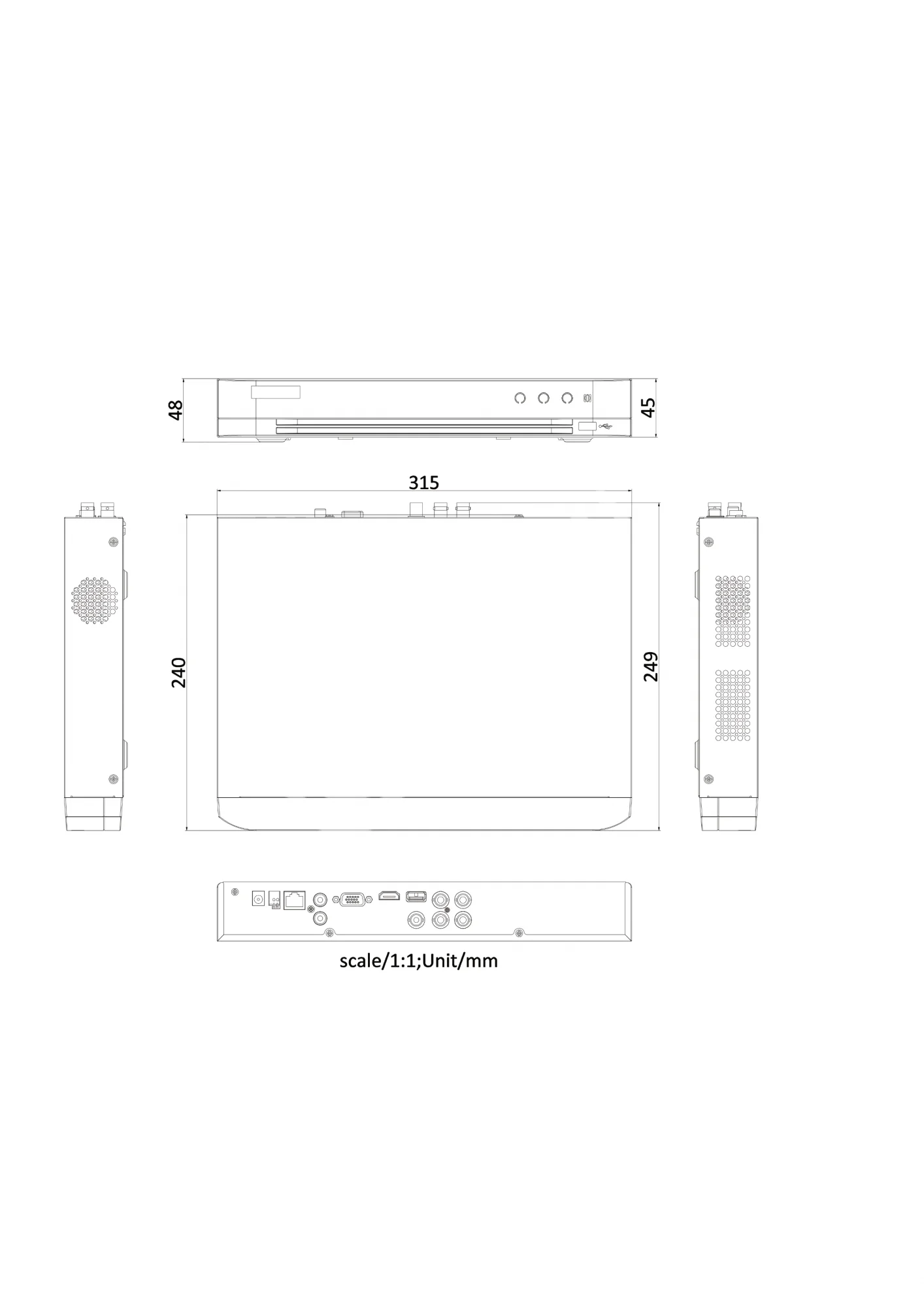 HikVision iDS-7204HUHI-M1/S(С) гибридный HD-TVI регистратор