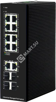 GIGALINK GL-SW-G206-8PSG(BT) Управляемый промышленный L2 коммутатор