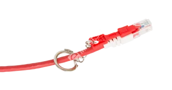 NIKOMAX NMC-PC4UD55B-010-CS-RD Коммутационный шнур с замком U/UTP 4 пары