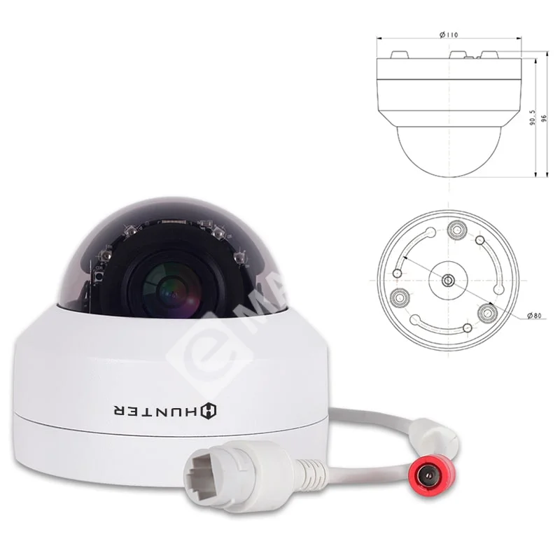 Hunter HN-IPZD307PXA4e (3.35-10.05 мм) Видеокамера IP