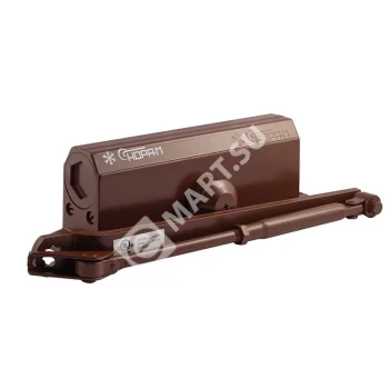 Нора-М 4S Дверной доводчик  (коричневый)