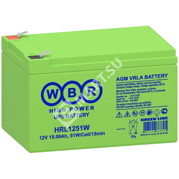 WBR HRL1251W Аккумулятор
