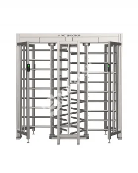 Ростов-Дон ПР2/3М2 НЕРЖ Полноростовой роторный турникет