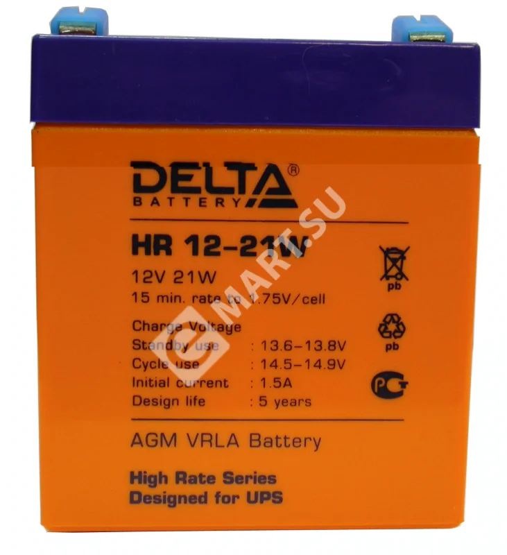 Аккумулятор Delta HR 12-21W
