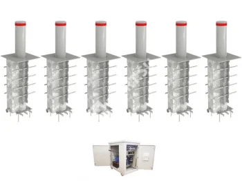 CAME RBD 275H900 Боллард гидравлический выдвижной RBD-275H90-6 (комплект на 6 боллардов)