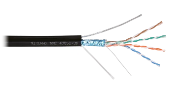 NIKOMAX NMC 4905B-BK Кабель F/UTP 4 пары