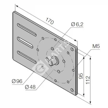 NICE 525.10021 Крепление