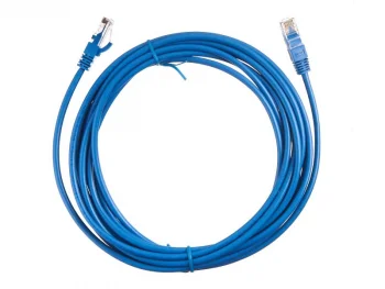 Netko Патч-корд UTP4 cat.5e, 5.0м, литой коннектор, синий, CKC
