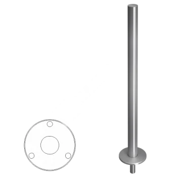 OXGARD ВЗР 1996Р05 Стойка ограждения съемная базовая 