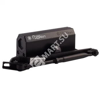 Нора-М 3S мал.  Дверной доводчик (черный)