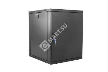 ЦМО ШРН-12.650.1-9005 Шкаф телекоммуникационный настенный сварной 12U