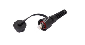 NIKOMAX NMC-RJ88RA50SE3-IS-BK Индустриальный коннектор RJ45/8P8C