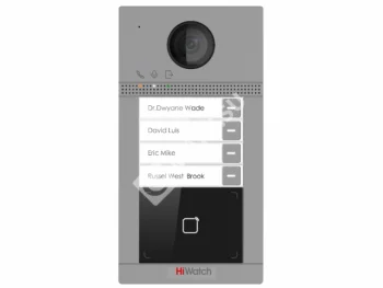 HiWatch VDP-D4214W(B)/Flush Вызывная панель