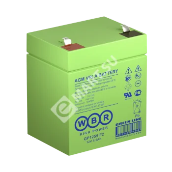 WBR GP1255 F2 Аккумулятор