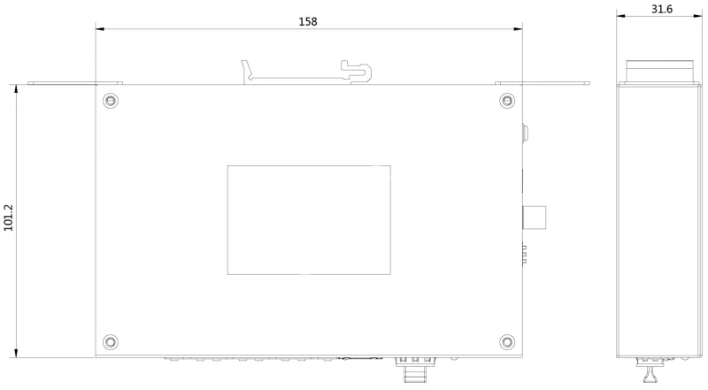 HikVision DS-3T0506HP-E/HS Коммутатор